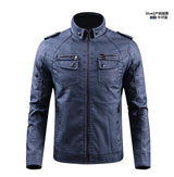 graphic outerwear featuring mens leather jacket fashion stand collar locomotive coat new winter casual plus size motorcycle jacket male warm biker outerwear design – premium quality jacket for men