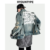 casual style essential design streetwear graphic unisex fashion quality fit - oversized material style f8368c image premium hop everyday letters-print-destroyed-hole-jean-jacket-coat-men-zipper-open-sleeve-distressed-denim-streetwear-autumn-hip-hop-outerwear-jacket high wear print urban hip streetwear design ID 258ee
