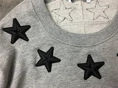 New High Men Embroidery Star Stripes Gentleman Hoodies Hoody Hooded Sw