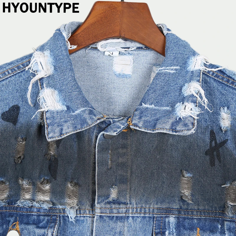 Zip-up nan hooded streetwear fleece parka