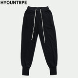 mens casual sweatpant elastic waist streetwear men women track drawstring pants new fashion trousers hip hop joggers sweatpants unique joggers style 2055