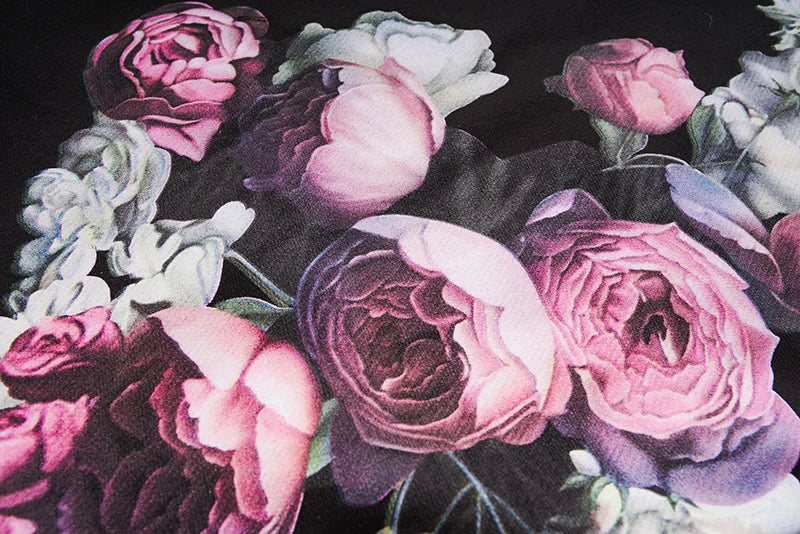 New Baolideng High Men 17 Romantic Roses Kenye Hoodies Hoody Hooded Sw