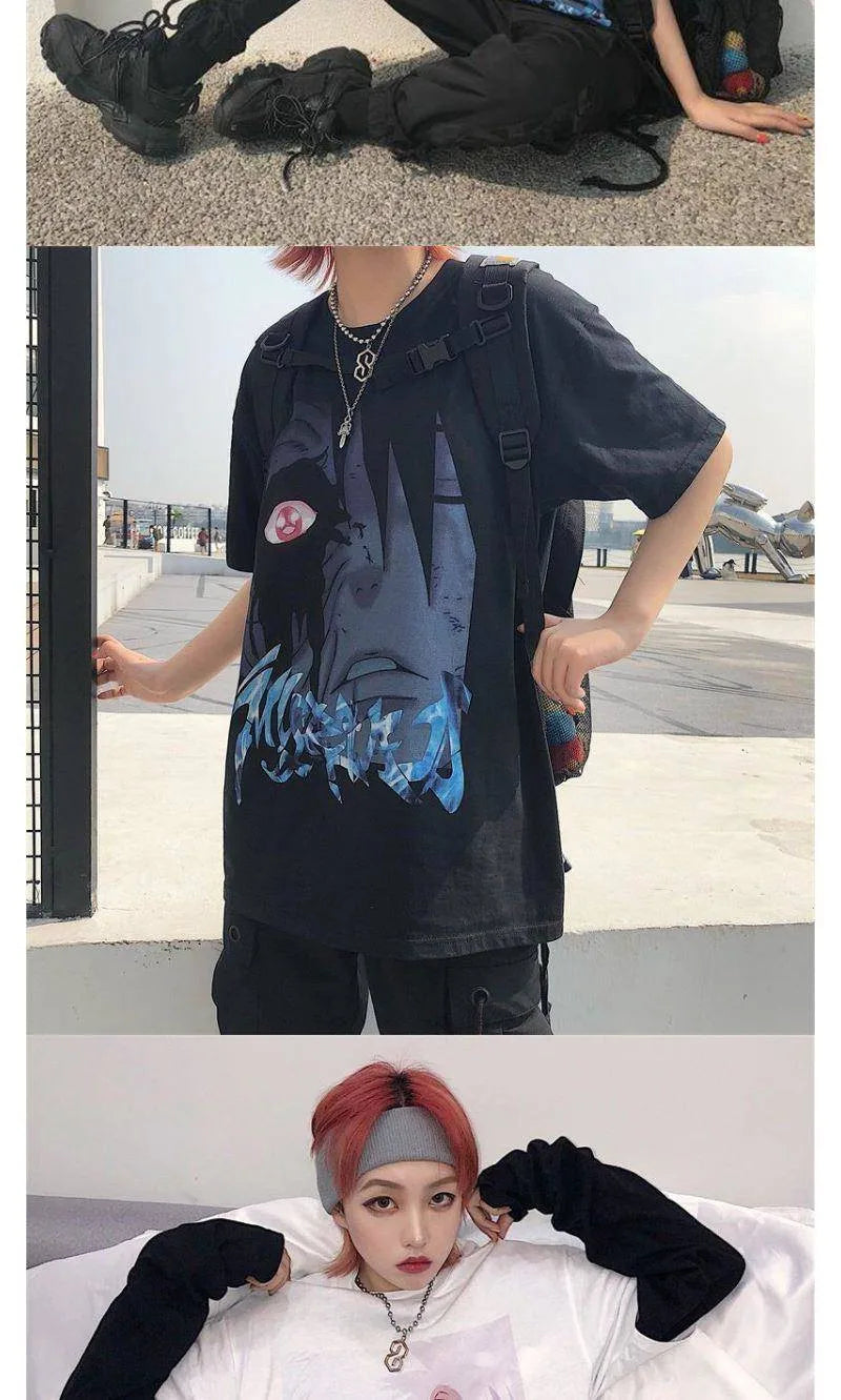 Vaporwave Oversized shirt – Harajuku High Street Tshirt Streetwear Men Summer Cute Amine