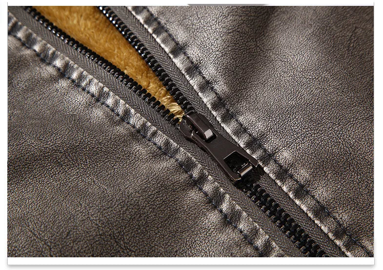 menswear fashion piece featuring mens leather jacket fashion stand collar locomotive coat new winter casual plus size motorcycle jacket male warm biker outerwear design – premium quality jacket for men
