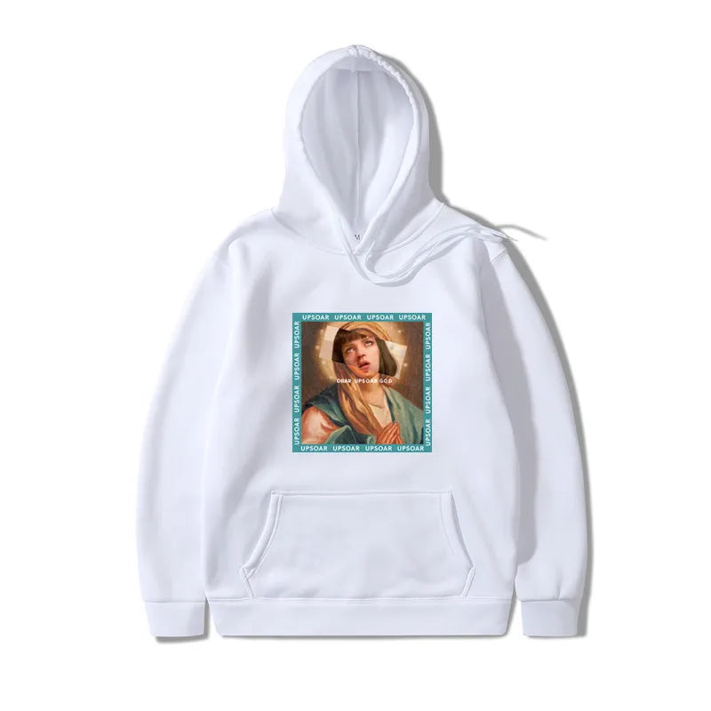 2021 Man And Woma Virgin Mary Hoodies Pullover Fashion Brand Design Pr