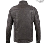 streetwear jacket featuring mens leather jacket fashion stand collar locomotive coat new winter casual plus size motorcycle jacket male warm biker outerwear design – premium quality jacket for men