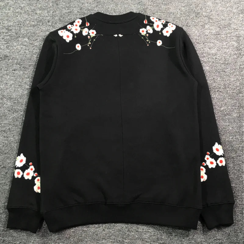 New High High Men Clove Jasmine Flowers Hoodies Hoody Hooded Sweatshir