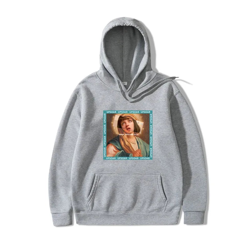 2021 Man And Woma Virgin Mary Hoodies Pullover Fashion Brand Design Pr