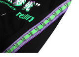 Men Hip Hop Hoodie Sweatshirt Drunk Illusion Chinese Character Hoodie Streetwear Casual Black Hooded Pullover Cotton Autumn 2023