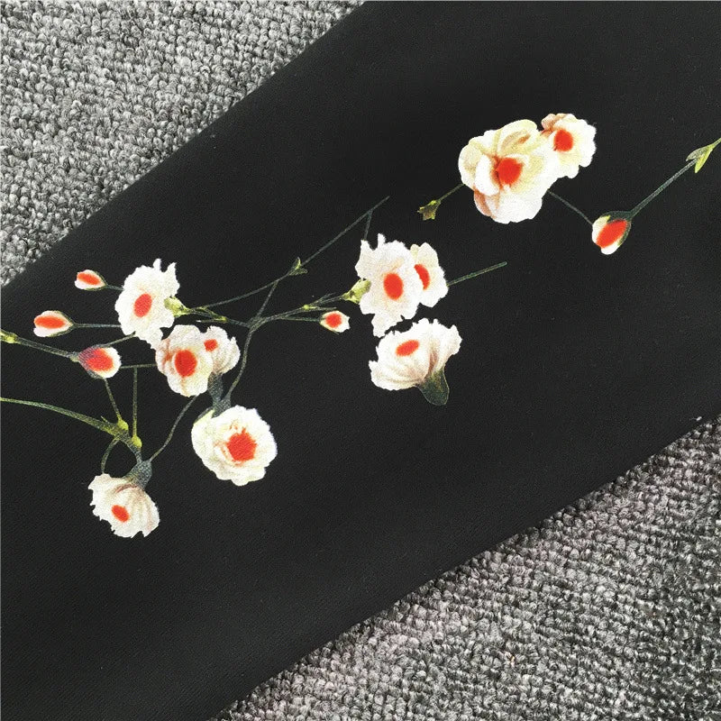 New High High Men Clove Jasmine Flowers Hoodies Hoody Hooded Sweatshir