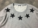New High Men Embroidery Star Stripes Gentleman Hoodies Hoody Hooded Sw