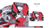 Zip-up puffer urban graffiti bomber parka