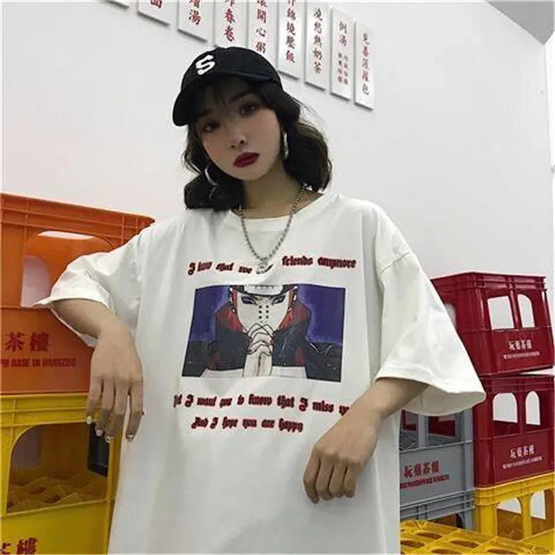 Vaporwave Oversized shirt – Harajuku High Street Tshirt Streetwear Men Summer Cute Amine