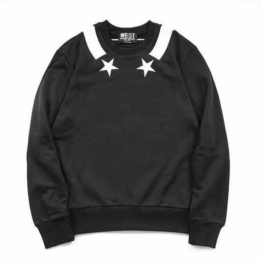 New Baolideng Men Collar Embroidered Star Stripe Hoodies Hoody Hooded