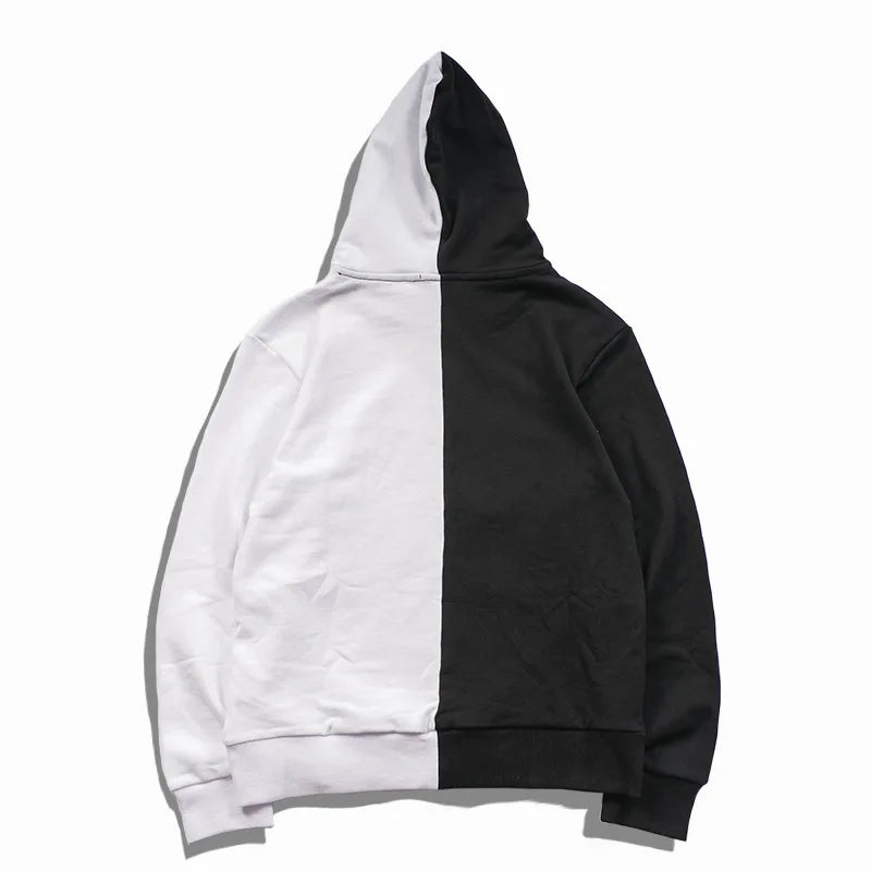 New Baolideng High Men Shark Teeth Yin Yang Hoodies Hoody Hooded Sweat