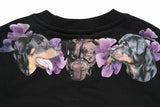 New Baolideng High Men Rottweiler Flower Gentleman Hoodies Hoody Hoode
