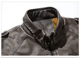 streetwear jacket featuring mens leather jacket fashion stand collar locomotive coat new winter casual plus size motorcycle jacket male warm biker outerwear design – premium quality jacket for men