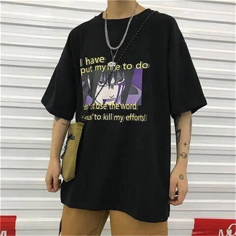 Vaporwave Oversized shirt – Harajuku High Street Tshirt Streetwear Men Summer Cute Amine