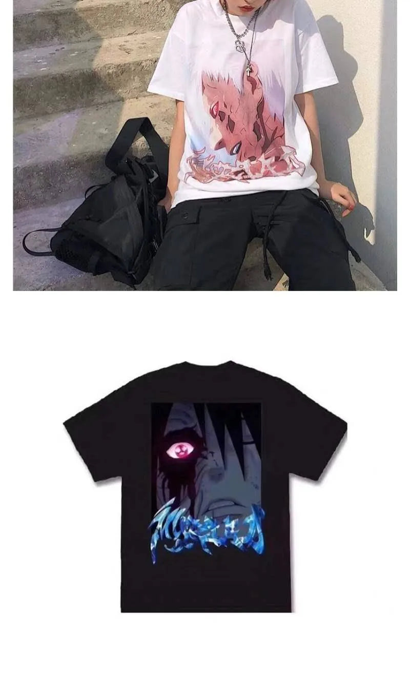 Vaporwave Oversized shirt – Harajuku High Street Tshirt Streetwear Men Summer Cute Amine