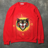 New Baolideng Men Tiger Embroidery Morden Gentleman Hoodies Hoody Hood