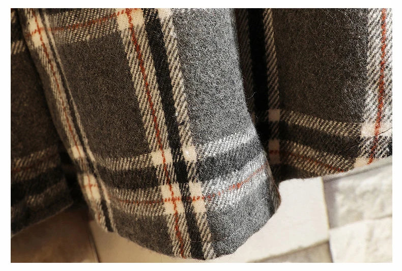 LAPPSTER Y2k Harajuku Harajuku Plaid Shirt 2023 Man Streetwear Fleece Shirts Long Sleeve Mens Vintage Korean Fashions Clothes