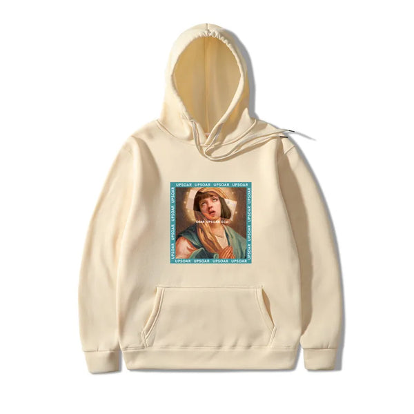 2021 Man And Woma Virgin Mary Hoodies Pullover Fashion Brand Design Pr