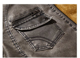 graphic outerwear featuring mens leather jacket fashion stand collar locomotive coat new winter casual plus size motorcycle jacket male warm biker outerwear design – premium quality jacket for men