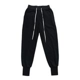 high street loose drawstring pants casual autumn new trousers black sportswear jogger pants fashion hip hop clothing for men unique joggers style 547