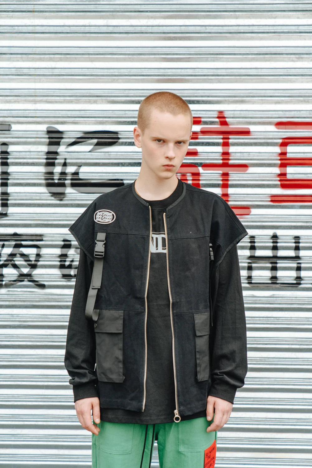style material unisex hip urban premium oversized print fit image style quality streetwear design casual fashion essential everyday bd82c9 graphic high 2018-new-hip-hop-vest-coat-mens-fashion-streetwear-cargo-back-pockets-military-jacket-zipper-oversize-tactical-vests-sweatshirts wear hop - streetwear design ID 903a8