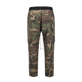 camouflage cargo pants men vintage side multi pocket button mens camou straight trousers streetwear military overalls for male unique cargo style 2094