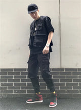 Quilted high fashion oversized graffiti minimalist vintage