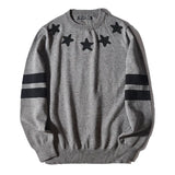 techwear flame knit sweater with structured oversized fit, ideal for cold streetwear layers, men’s streetwear clothing piece 