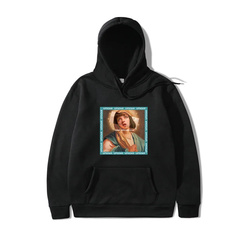 2021 Man And Woma Virgin Mary Hoodies Pullover Fashion Brand Design Pr