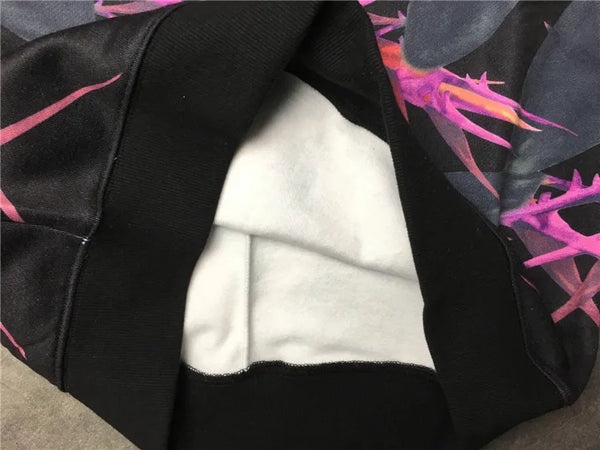 New Baolideng Men Abstract Flowers Gentleman Hoodies Hoody Hooded Swea