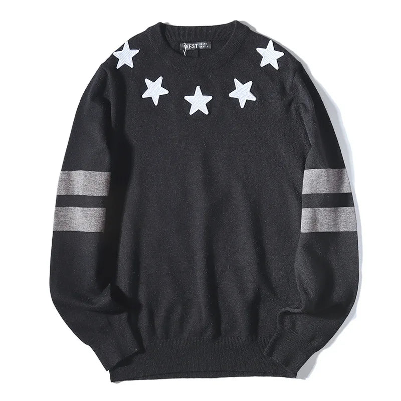 grunge oversized flame jumper built for warmth and edge, essential for winter street style, men’s streetwear clothing piece f