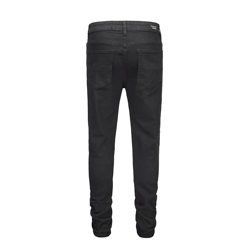 graffiti printed ripped destroied denim jean mens distressed biker jeans with sequins 2018 fashion high street slim pants jogger unique joggers style 3345