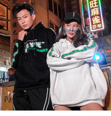 Men Hip Hop Hoodie Sweatshirt Drunk Illusion Chinese Character Hoodie Streetwear Casual Black Hooded Pullover Cotton Autumn 2023