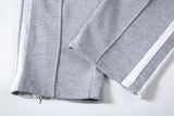 bottom zipper wide leg pants mens fashion straight trousers new loose hip hop streetwear men casual spring summer long pant unique default style 2315