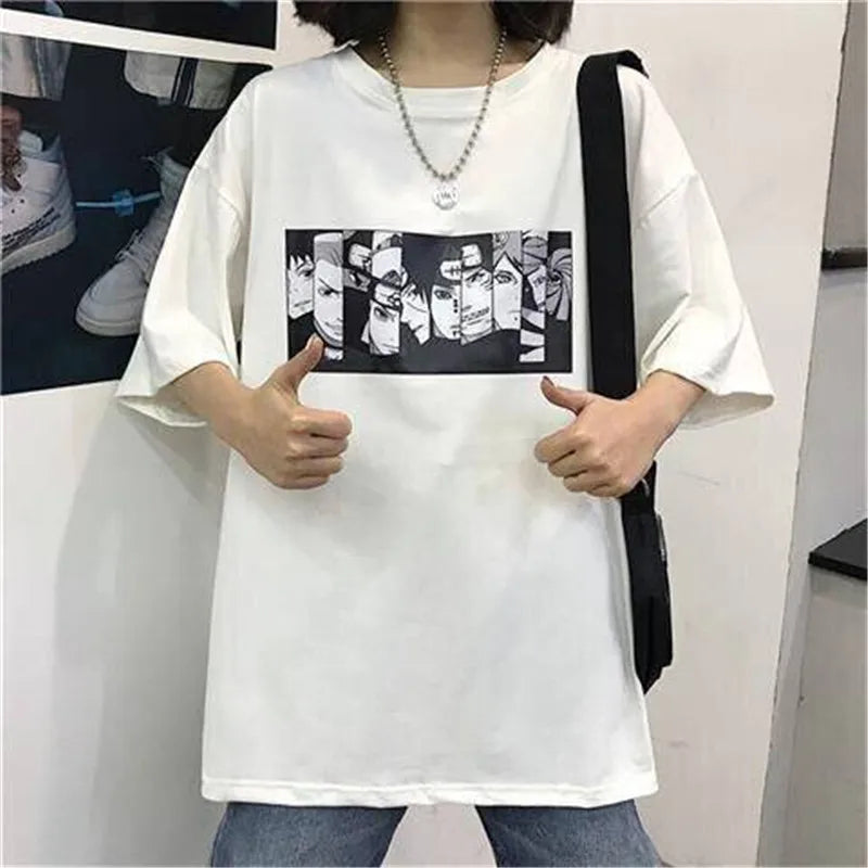 Vaporwave Oversized shirt – Harajuku High Street Tshirt Streetwear Men Summer Cute Amine
