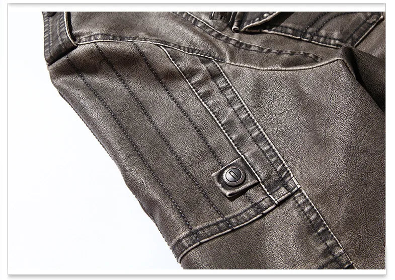winter street style featuring mens leather jacket fashion stand collar locomotive coat new winter casual plus size motorcycle jacket male warm biker outerwear design – premium quality jacket for men