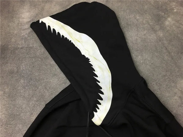 New Baolideng Men Shark Teeth Gentleman Hoodies Hoody Hooded Sweatshir