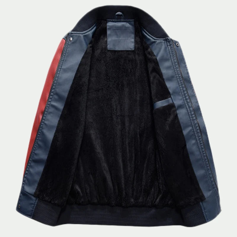 Embroidery Baseball Jackets Mens Fashion Pu Leather Coats 2018 New Hip Hop Streetwear Winter Warm Bomber Jacket Outwear