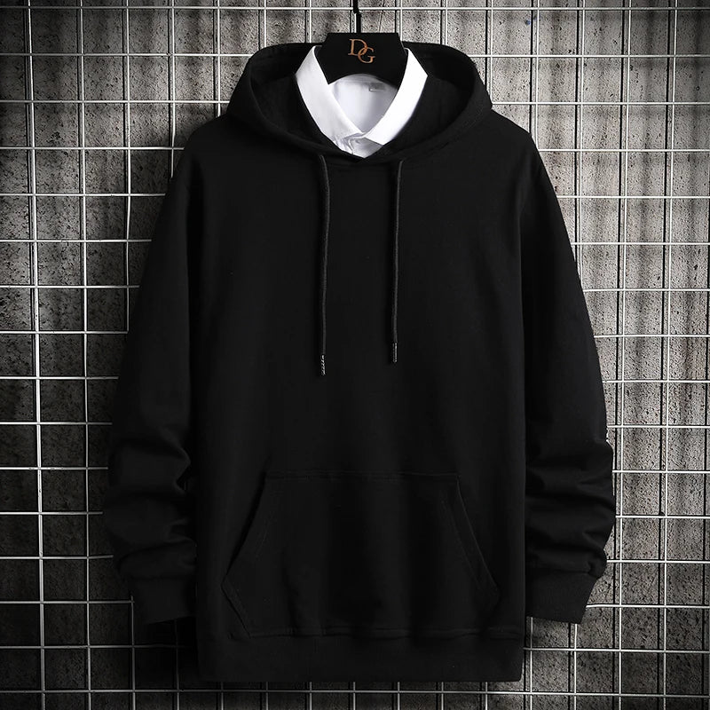 Spring Autumn Womens Hoodies Harajuku Fashion Solid Color Hoodies Casu