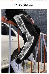 rainbowtouches fashion classic brand mens sporst pants casual bandana pattern trousers loose outdoor style boy tie feet overalls unique default style 1432