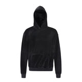 2021 Fashionable Mens Streetwear Velour Hoody Hoodie Oversized Casual