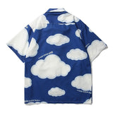 "Big Clouds" Unisex Men Women Streetwear Graphic Shirt Daulet Apparel