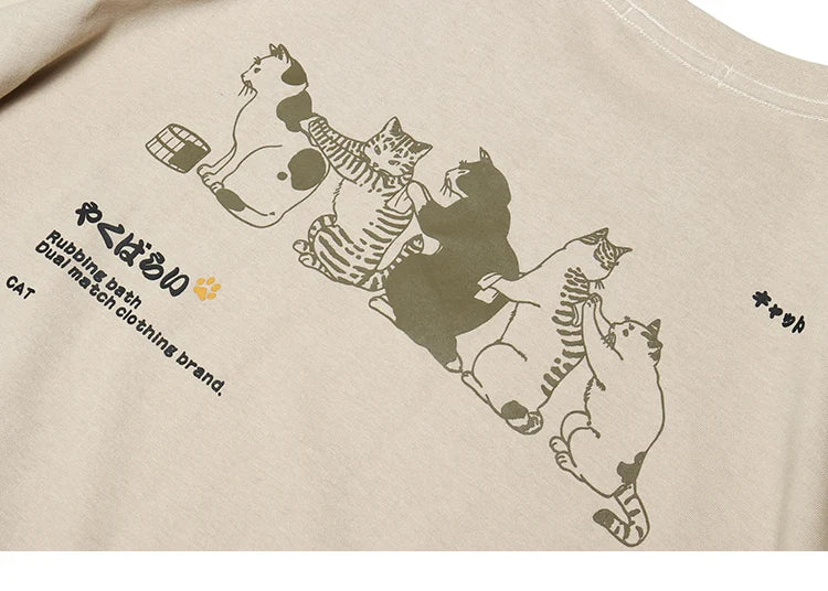 Y2k Oversized shirt – 2023 Men Hip Hop T Shirt Streetwear Japanese Kanji Harajuku