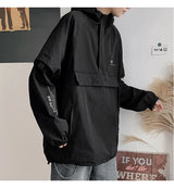 Minimalist Zip-Up Street Jacket Urban Fashion Essential