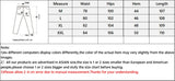 fashion back letters embroidery denim flare jeans mens zipper straight trouser hip hop destroy holes streetwear pants joggers unique joggers style 126