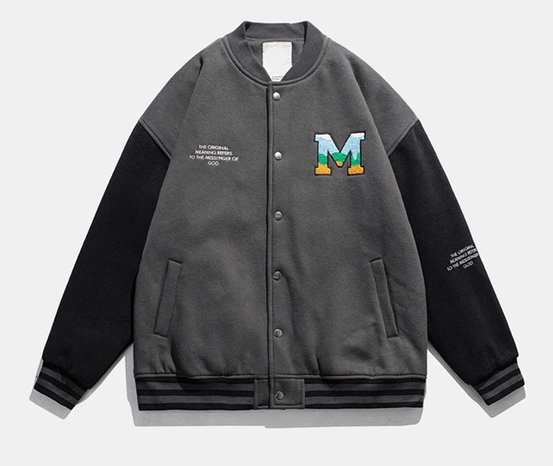 rainbowtouches 2021 new jacket men street jackets letter embroidered baseball uniform high mens superior quality coat nan str - variant style aa0619 for streetwear fashion